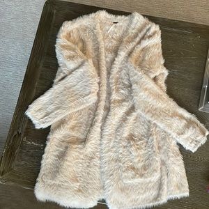 Free people open cardigan